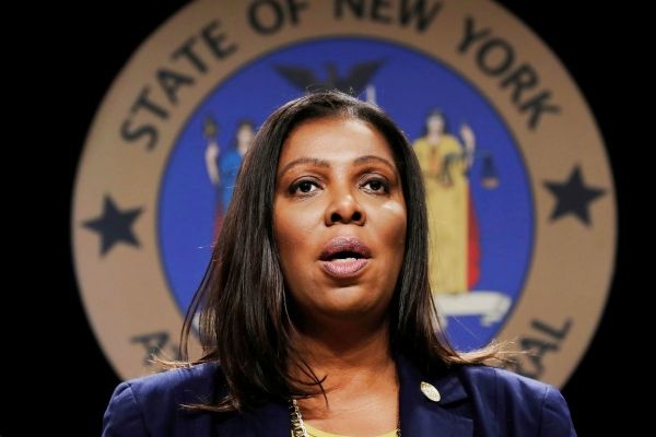 Летиция Джеймс отказывается баллотироваться на пост губернатора Нью-Йорка и будет добиваться переизбрания на пост генерального прокурора