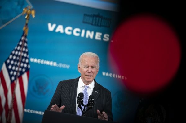 Сенат голосует за то, чтобы заблокировать мандат Байдена на вакцинацию, но вряд ли эта мера станет законом