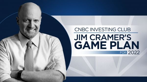 В прямом эфире: Джим Крамер делится своим планом игры на 2022 год и лучшими идеями по акциям Investing Club