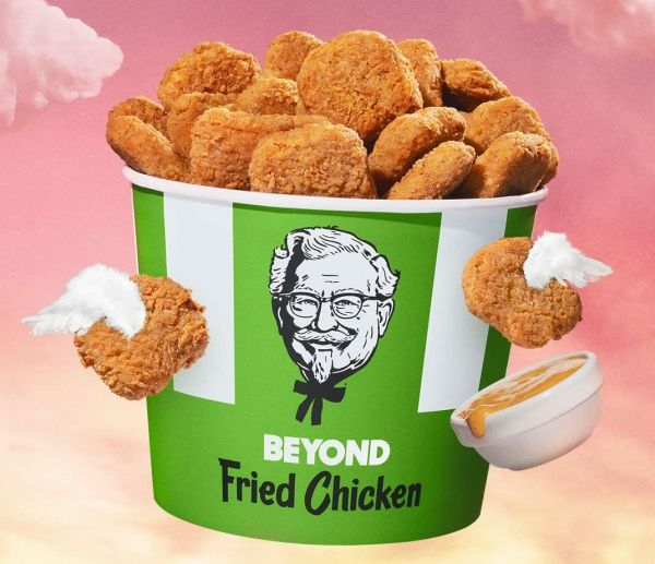 KFC запустит в производство жареный цыпленок на растительной основе с использованием Beyond Meat по всей стране