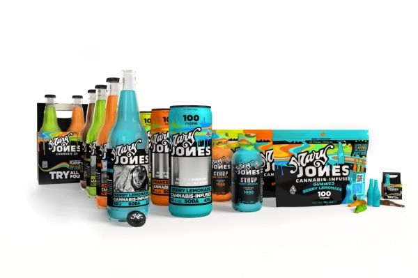 Jones Soda представляет газированные напитки, сиропы и жевательные конфеты с добавлением каннабиса под новым брендом Mary Jones